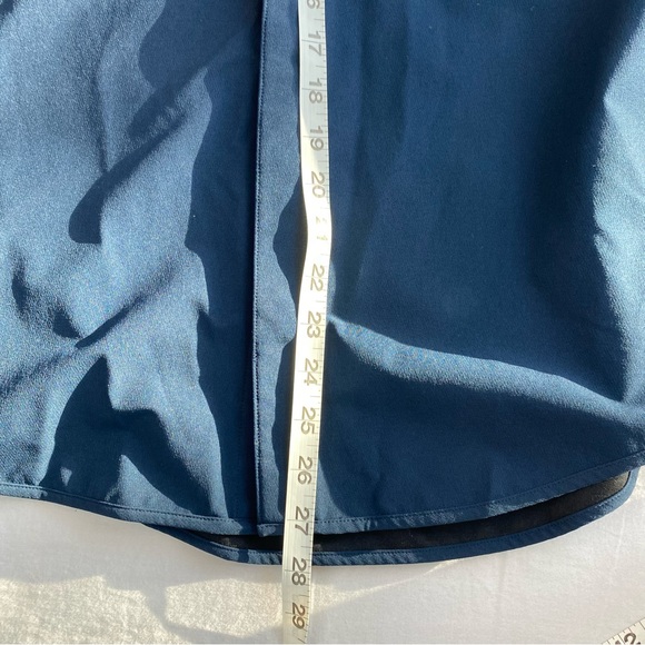 Lululemon Athletica Men’s Small 2-tone Black x Navy Shirt Jacket - Picture 6 of 9